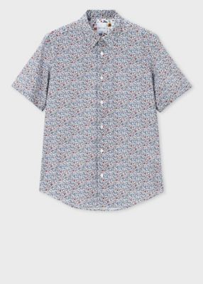”Ｌｉｂｅｒｔｙ　Ｆｌｏｒａｌ”　半袖シャツ（１５３３５２１２７Ｙ）