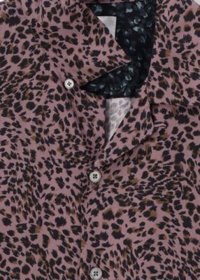 ”Ｌｅｏｐａｒｄ”　オープンカラーシャツ（１５３３５６９０５Ｕ）
