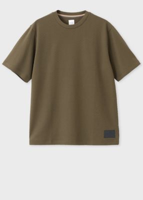 ”Ｃｒｏｐｐｅｄ　Ｌｏｇｏ”ジャカードチェック　半袖カットソー（１５３５０７９１９Ｔ）