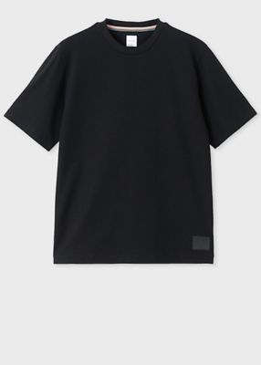 ＜Paul Smith (Men)＞”Ｃｒｏｐｐｅｄ　Ｌｏｇｏ”ジャカードチェック　半袖カットソー（１５３５０７９１９Ｔ）