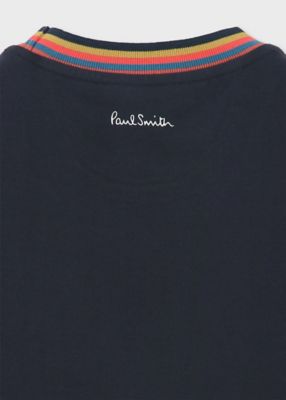 アーティストストライプリブ　半袖カットソー（１５３５５０６９７ＰＳ）