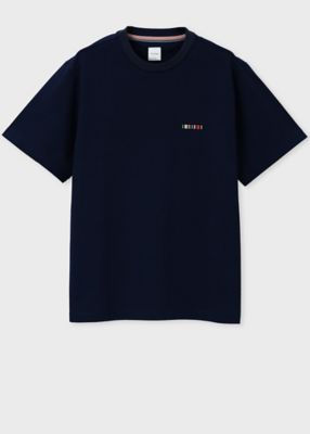 ”Ｓｉｇｎａｔｕｒｅ　Ｓｔｒｉｐｅ　Ｂａｒ”　半袖カットソー（１５３５５３９１９Ｔ）