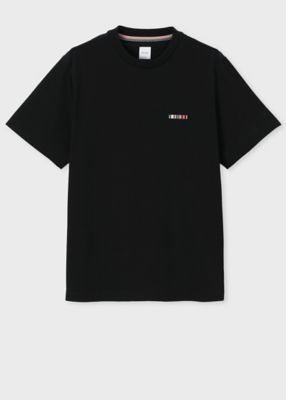 ”Ｓｉｇｎａｔｕｒｅ　Ｓｔｒｉｐｅ　Ｂａｒ”　半袖カットソー（１５３５５３９１９Ｔ）
