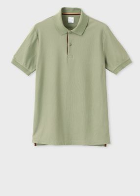 ＜Paul Smith (Men)＞アーティストストライプ　ポロシャツ（１５３５６０６９８ＰＰ）