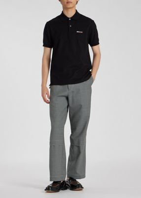 Signature Stripe Bar” 半袖ポロシャツ