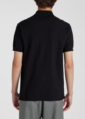 Signature Stripe Bar” 半袖ポロシャツ