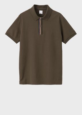 ＜Paul Smith (Men)＞シグネチャーストライプ　ポロシャツ（１５３５６２９５８ＰＰ）