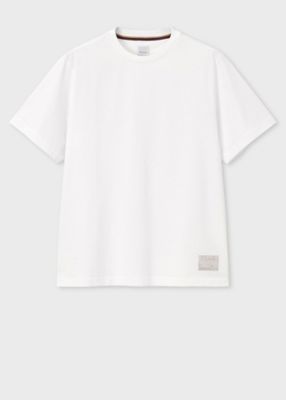 ＜Paul Smith (Men)＞”Ｃｒｏｐｐｅｄ　ｌｏｇｏ”　半袖Ｔシャツ（１５３５６３９１９Ｔ）