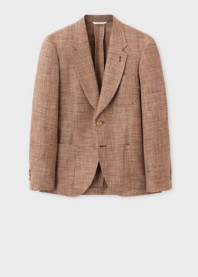 ＜Paul Smith (Men)＞バンブーサマーツイード　２Ｂジャケット（１５３６１０２３０４２）
