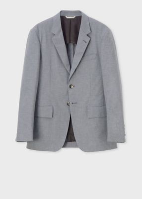 ＜Paul Smith (Men)＞メランジストレッチコットン　２Ｂ　ジャケット（１５３６２３２４７２Ｃ）