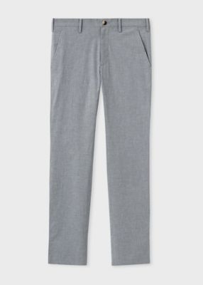 ＜Paul Smith (Men)＞メランジストレッチコットン　テーパード　トラウザーズ（１５３６２３３３０３３）