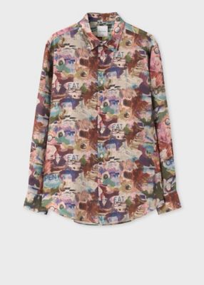 Paul Smith (Men)/ポール・スミス ”Cafe Italia” カジュアルシャツ(153644901U)