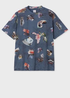 ”Ｐａｉｎｔｅｄ　Ｃａｆｅ”　半袖Ｔシャツ（１５３６６１９１９Ｔ）