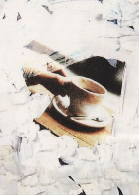 ”Ｐａｉｎｔｅｄ　Ｃａｆｅ”　半袖Ｔシャツ（１５３６６１９１９Ｔ）