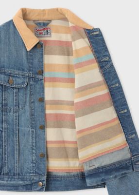 Ｐａｕｌ　Ｓｍｉｔｈ　＋　Ｌｅｅ　”ＳＴＯＲＭ　ＲＩＤＥＲ”　アンティークウォッシュ　デニムジャケット（１５３７００ＬＢ０５８３Ｕ）