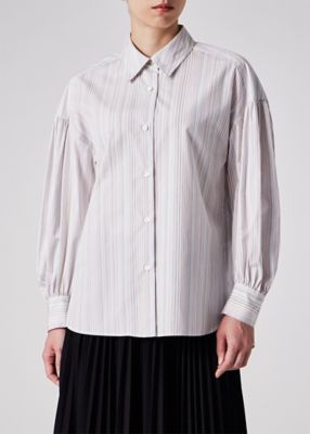 ウィメンズ　”Ｓｉｇｎａｔｕｒｅ　Ｓｔｒｉｐｅ”　シャツ（１５５０１５３６０Ｂ）