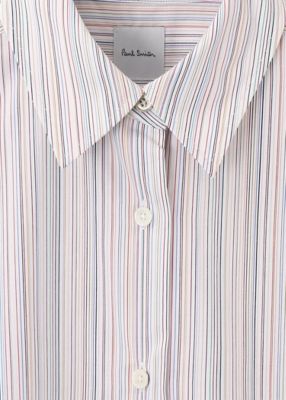 ウィメンズ　”Ｓｉｇｎａｔｕｒｅ　Ｓｔｒｉｐｅ”　シャツ（１５５０１５３６０Ｂ）