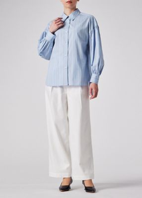 ウィメンズ　”Ｓｉｇｎａｔｕｒｅ　Ｓｔｒｉｐｅ”　シャツ（１５５０１５３６０Ｂ）