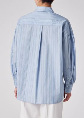 ウィメンズ　”Ｓｉｇｎａｔｕｒｅ　Ｓｔｒｉｐｅ”　シャツ（１５５０１５３６０Ｂ）