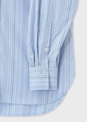 ウィメンズ　”Ｓｉｇｎａｔｕｒｅ　Ｓｔｒｉｐｅ”　シャツ（１５５０１５３６０Ｂ）
