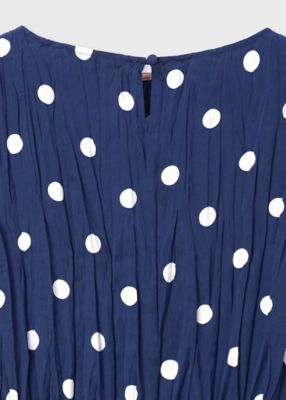 ウィメンズ　”Ｌａｒｇｅ　Ｐｏｌｋａ”　半袖ブラウス（１５５０５４３６８Ｍ）