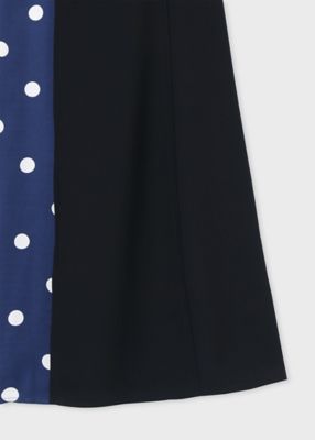 ウィメンズ　　”Ｌａｒｇｅ　Ｐｏｌｋａ”　パネル　ワンピース（１５５０５８ＤＲ１４１）