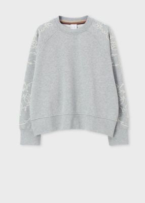 Paul Smith (Women)/ポール・スミス ウィメンズ ボタニカル エンブロイダリー スウェット(155102208V)