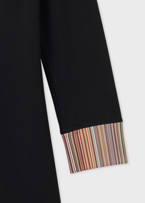 ウィメンズ　”Ｓｉｇｎａｔｕｒｅ　Ｓｔｒｉｐｅ”　ロング　シャツワンピース（１５５１２２３９０９Ｊ２６８＿＿＿＿）