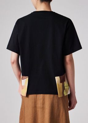ウィメンズ　プリント　コンビネーション　半袖Ｔシャツ（１５５１５１Ｊ２５９）