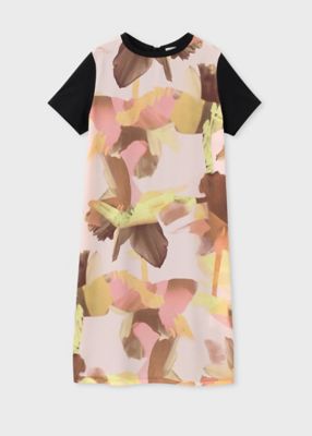 ＜Paul Smith (Women)＞ウィメンズ　”Ｆｌｏｒａｌ　Ｐａｉｎｔ　Ｓｔｕｄｉｅｓ”　コンビ　ドレス（１５５１５２Ｊ２６０）