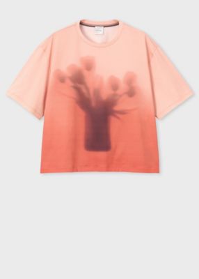 ＜Paul Smith (Women)＞ウィメンズ　”Ｈａｚｙ　Ｍｏｒｎｉｎｇ”　半袖Ｔシャツ（１５５１５３３９２Ｖ）