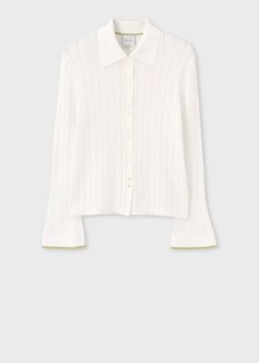 Paul Smith (Women)/ポール・スミス ウィメンズ リブアイレット カーディガン(155220504N)