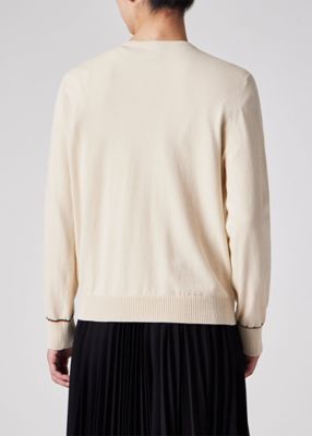 ウィメンズ　”Ｓｉｇｎａｔｕｒｅ　Ｓｔｒｉｐｅ”　アイレット　カーディガン（１５５２２２５２７Ｎ）