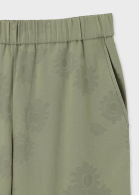 ウィメンズ　”Ｃｈａｍｏｍｉｌｅ　Ｆｌｏｒａｌ”　ジャカード　カーゴパンツ（１５５３００３２２Ｔ）