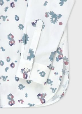 ウィメンズ　”Ｃｈａｍｏｍｉｌｅ　Ｆｌｏｒａｌ”　ミックス　シャツ（１５５３０１３３１Ｂ）