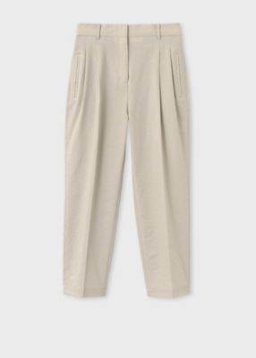Paul Smith (Women)/ポール・スミス ウィメンズ　シアサッカー　テーパードパンツ（１５５３５０２０７Ｔ）