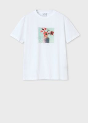Paul Smith (Women)/ポール・スミス ウィメンズ　アート　フラワー　半袖Ｔシャツ（１５５４０３２３２Ｖ）