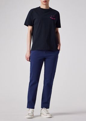 ウィメンズ　”Ｈａｐｐｙ”　半袖Ｔシャツ（１５５４０６２３２Ｖ）