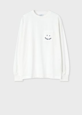 ＜Paul Smith (Women)＞ウィメンズ　”Ｈａｐｐｙ”　ロングスリーブＴシャツ（１５５４０６２３４ＶＥ）