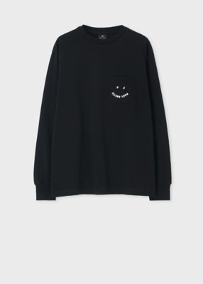Paul Smith (Women)/ポール・スミス ウィメンズ ”Happy” ロングスリーブTシャツ(155406234VE)