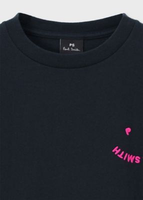 ウィメンズ　”Ｈａｐｐｙ”　クロップド　半袖Ｔシャツ（１５５４０６Ｊ３４０Ｓ）