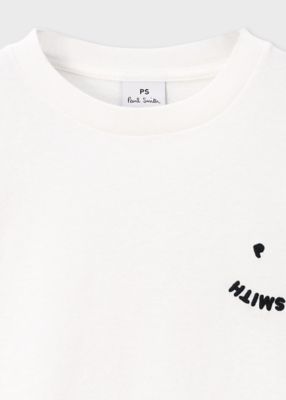 ウィメンズ　”Ｈａｐｐｙ”　クロップド　半袖Ｔシャツ（１５５４０６Ｊ３４０Ｓ）