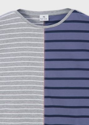 ウィメンズ　リラックス　ボーダー　長袖Ｔシャツ（１５５４１０Ｊ３６８）