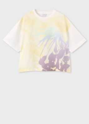 ＜Paul Smith (Women)＞ウィメンズ　”Ｓｕｎ　Ｓｈａｄｏｗ”　半袖Ｔシャツ（１５５４５０Ｊ３７２）