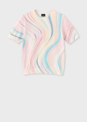 Paul Smith - 新品　ポールスミス　ロゴニット 半袖ニット　【洗える！】 クォーツバイポール Paul Smith - 新品 ポールスミス ロゴニット 半袖ニット