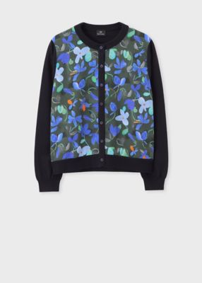 Paul Smith (Women)/ポール・スミス ウィメンズ ”Cyclamen” コンビ カーディガン(155523800K)