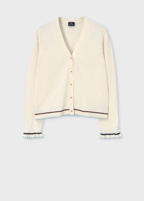 ＜Paul Smith (Women)＞ウィメンズ　フレアスリーブ　カーディガン（１５５５５０５５４Ｎ）