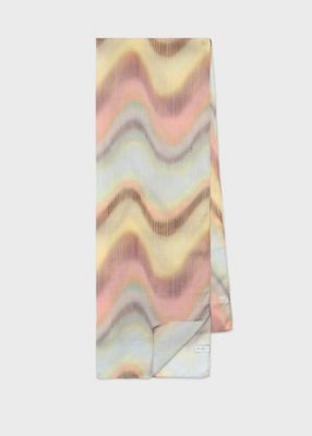 【イタリア製/美品】Paul Smith/薄手ストール ショール magnet_166874672200.jpg