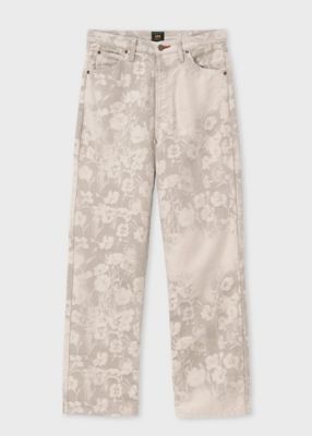 ＜Paul Smith (Women)＞ウィメンズ　Ｐａｕｌ　Ｓｍｉｔｈ　＋　Ｌｅｅ　　ジャカード　ストレートパンツ（１５５９０１ＷＬＢ９２４８）