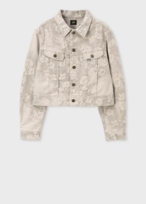 ＜Paul Smith (Women)＞ウィメンズ　Ｐａｕｌ　Ｓｍｉｔｈ　＋　Ｌｅｅ　　ジャカード　デニムジャケット（１５５９０１ＷＬＢ９２４９）